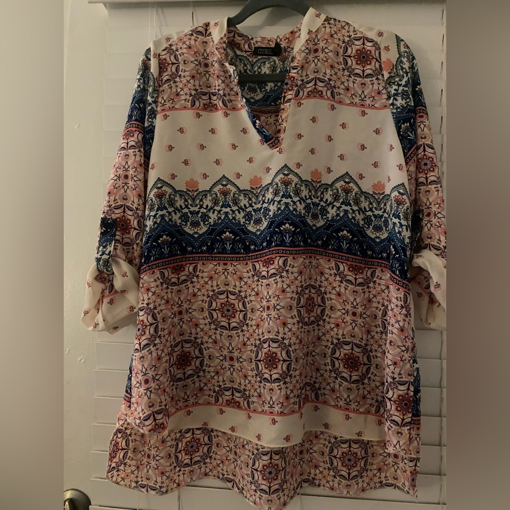 3/4 Length Sleeve Blouse